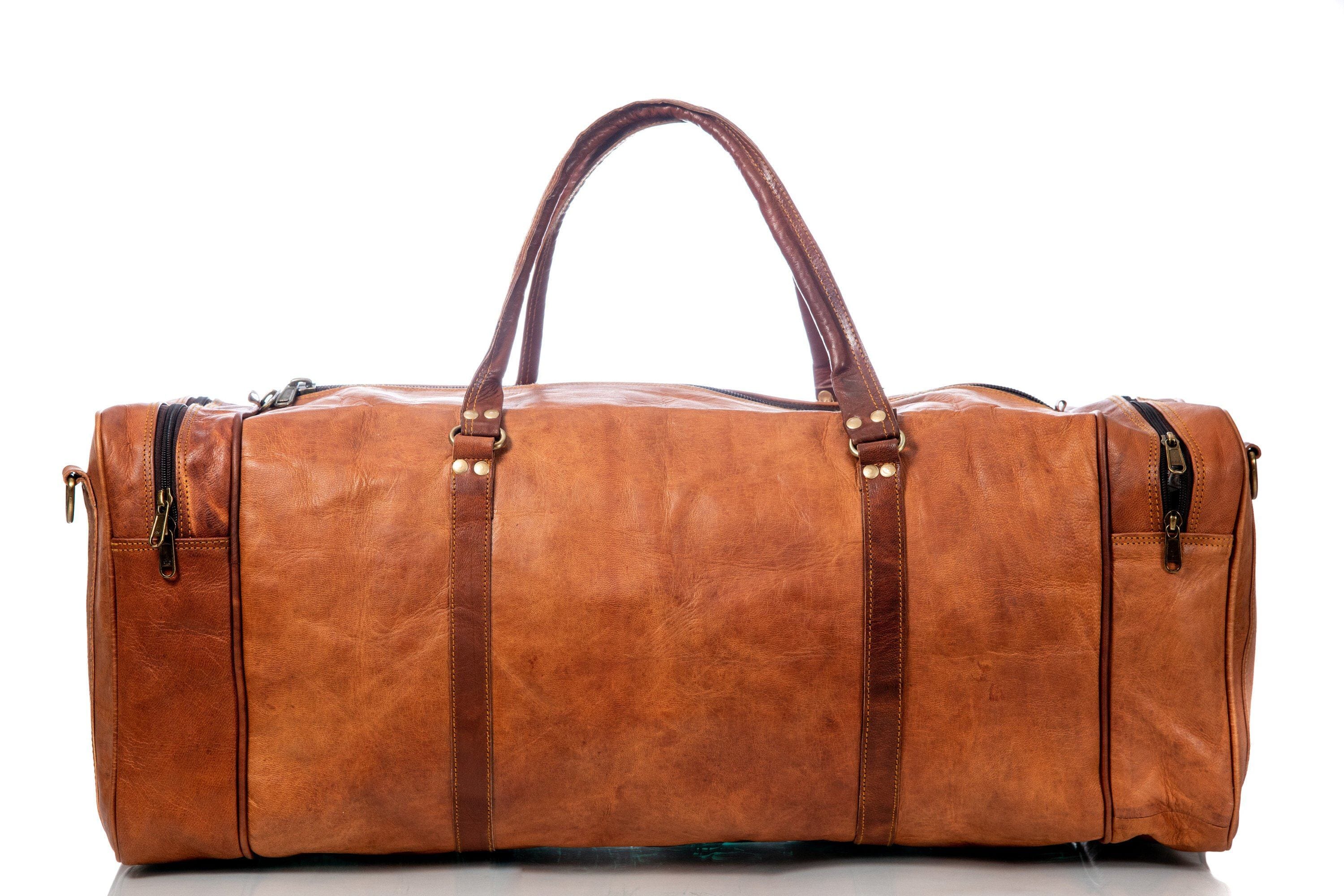 Large Travel Sports Overnight Duffle Bag Classy Leather Bags Bags