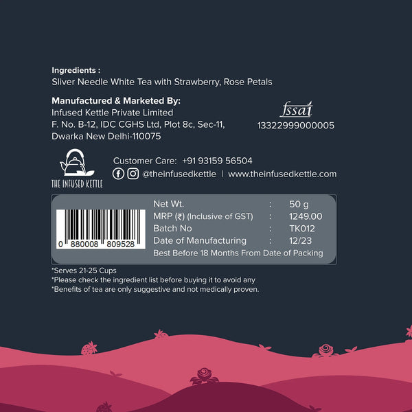 Moonlight Strawberry White Tea