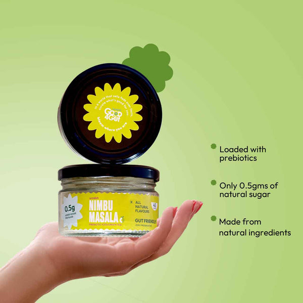 Nimbu-e-masala Prebiotic Iced Green Tea