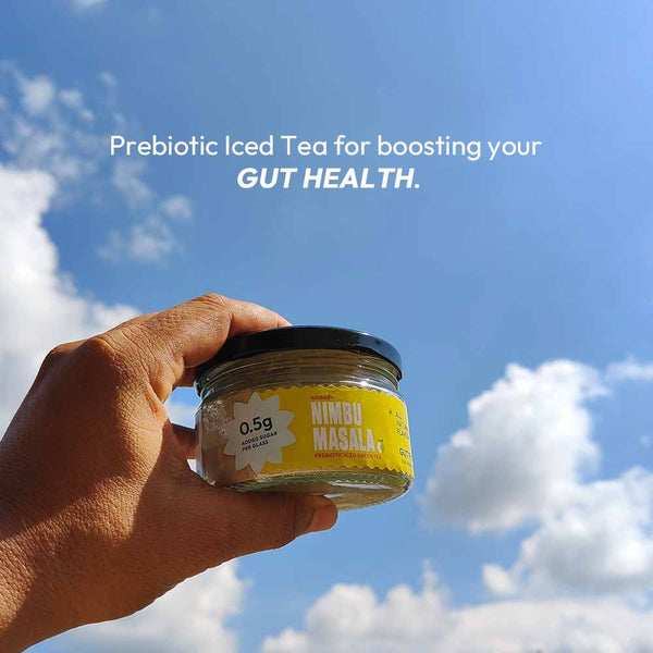 Nimbu-e-masala Prebiotic Iced Green Tea