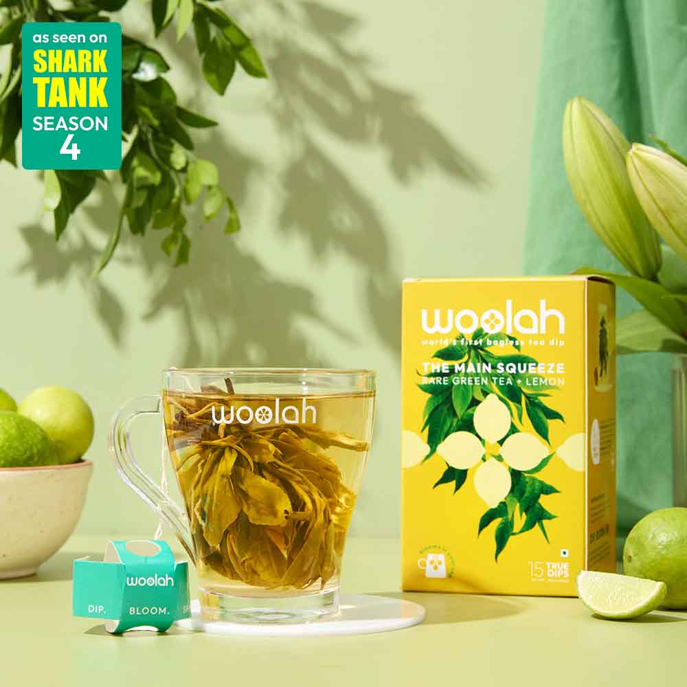 Rare Assam Green Tea + Lemon | Fresh Harvest