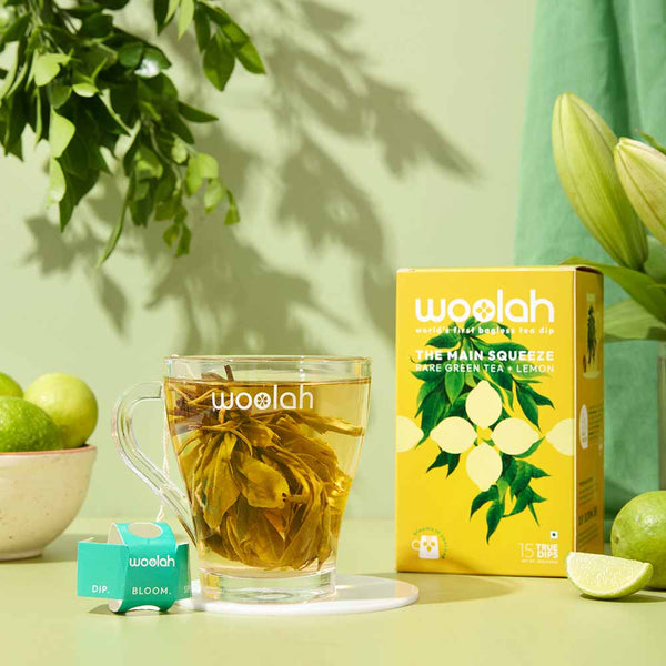 Rare Assam Green Tea + Lemon | Fresh Harvest