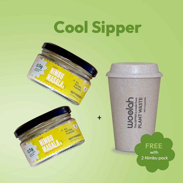 Nimbu-e-masala Prebiotic Iced Green Tea