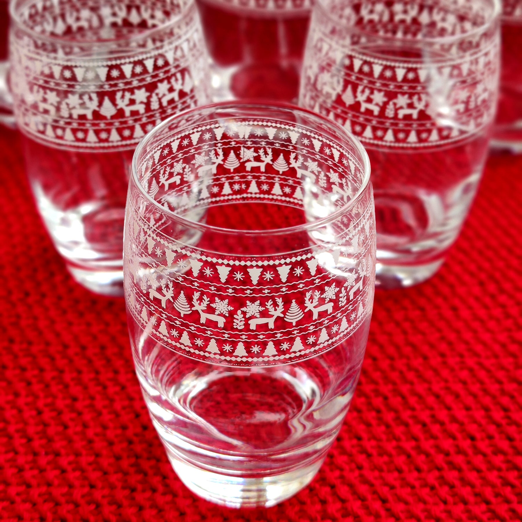 Oh Deer Glasses - Set of 6