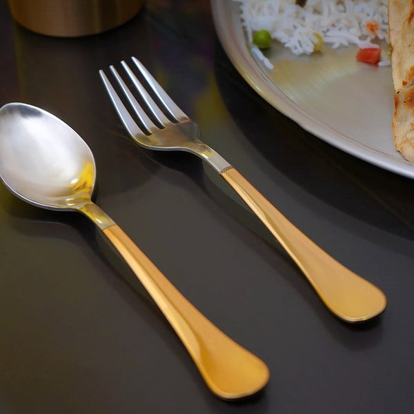 Paramparagat Upyogita Devam Devyani Brass 11' Dinner Set With Tin Coating (Kalai)