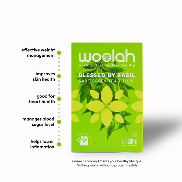 Rare Green Tea + Tulsi | Fresh Harvest