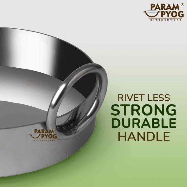 Param Upyog SS Jalebi/Ghewar Kadhai/Tai 10” (Medium)