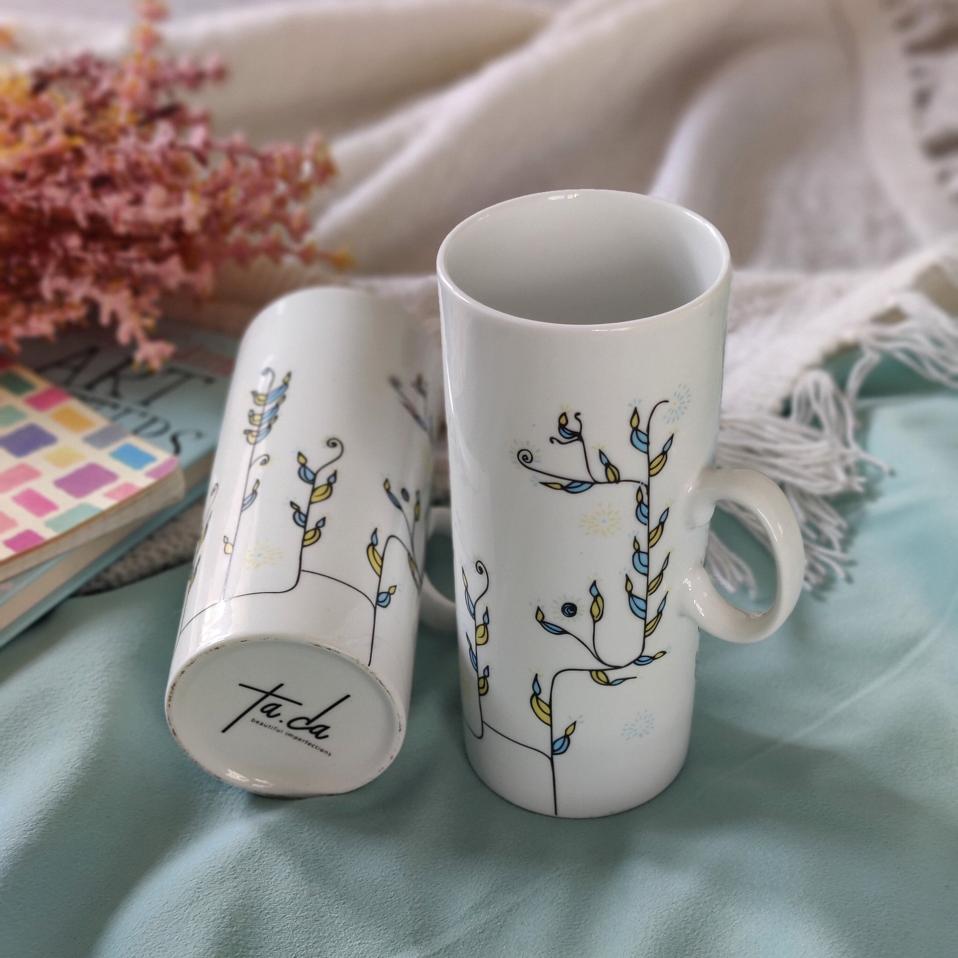 Tall Mug - Blooms