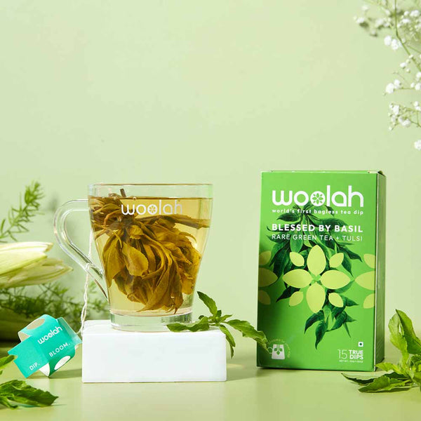 Rare Green Tea + Tulsi | Fresh Harvest