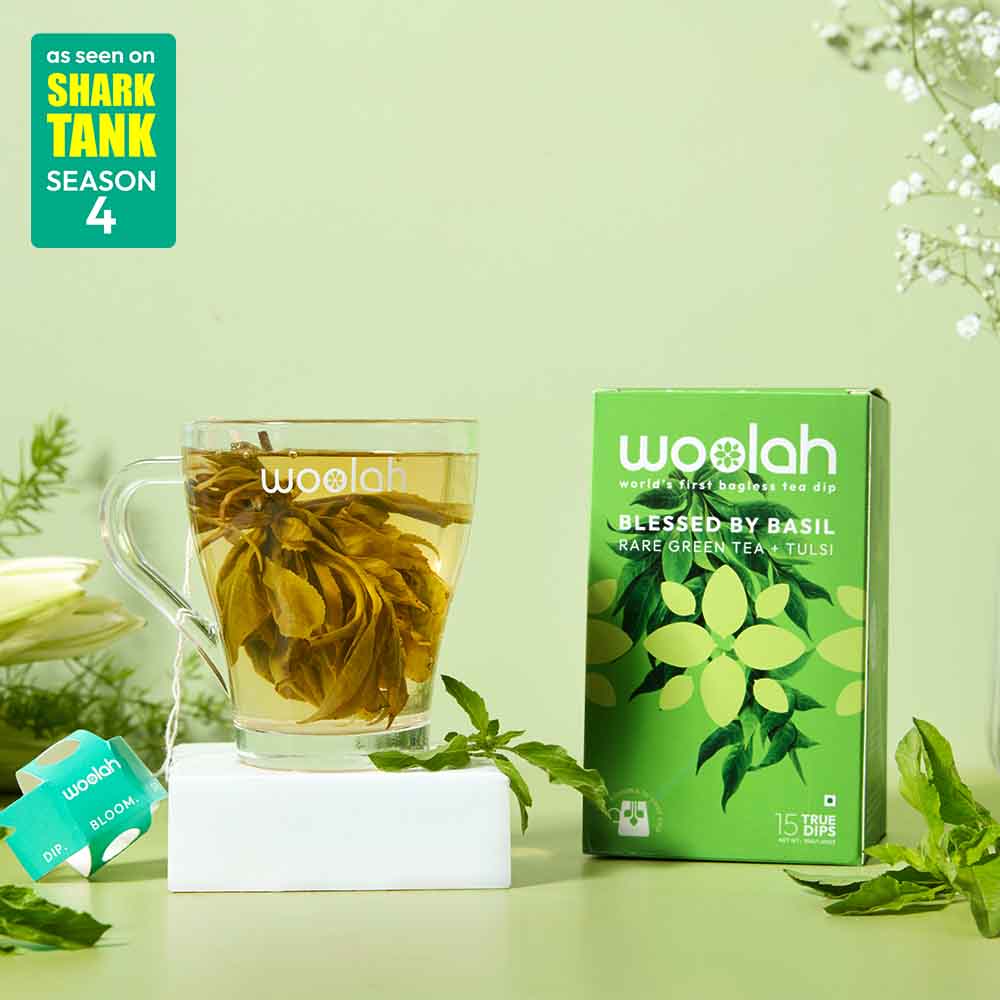 Rare Green Tea + Tulsi | Fresh Harvest